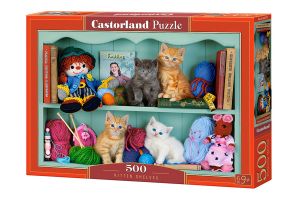 Пазл Castorland Полка с котятами