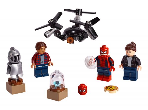 Lego 40343 Super Heroes Фигурки Человек-Паук и ограбление музея