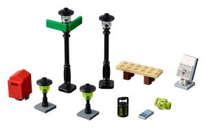 Lego 40312 Xtra Набор кубиков и аксессуаров: Уличные фонари