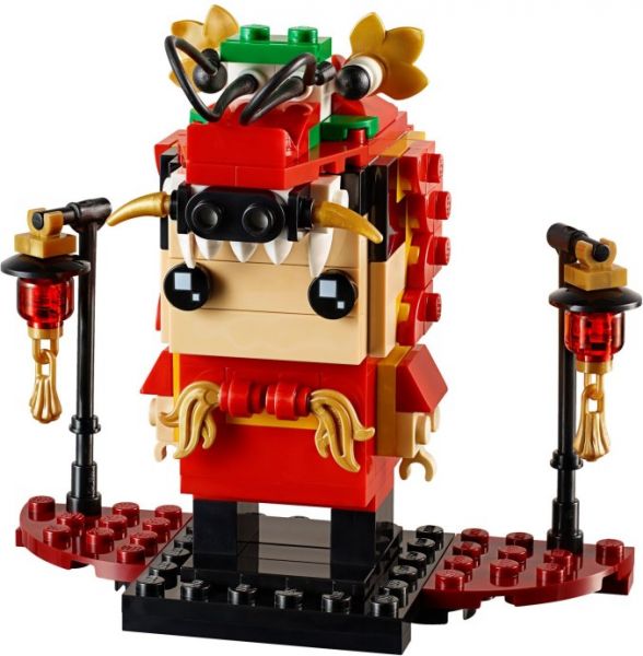 Lego 40354 BrickHeadz Танец дракона