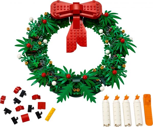 Lego 40426 Сувенирный набор «Рождественский венок» 2 в 1