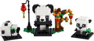 Lego 40466 BrickHeadz Сувенирный набор Панды на китайский Новый год