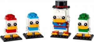 Lego 40477 BrickHeadz Скрудж МакДак, Хьюи, Дьюи и Луи