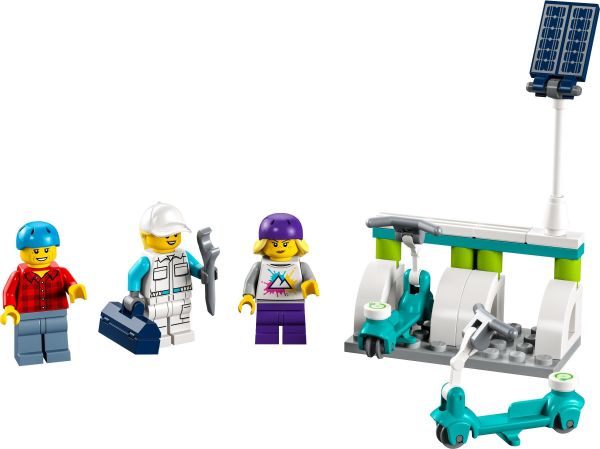 Lego 40526 City Электрические скутеры и зарядная станция