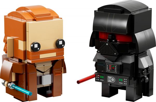 Lego 40547 BrickHeadz Оби-Ван Кеноби и Дарт Вейдер