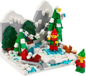 Lego 40564 Сцена с зимними эльфами