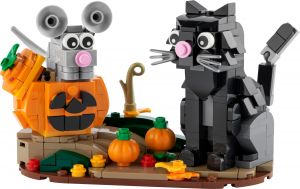 Lego 40570 Сувенирный набор Хэллоуин: кошка и мышка