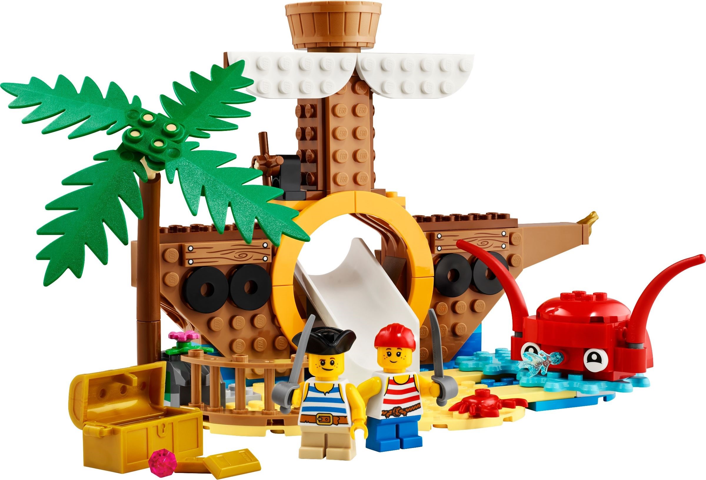 Купить Lego 40589 Детская площадка: пиратский корабль