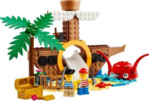 Lego 40589 Детская площадка: пиратский корабль