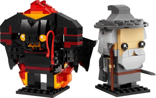 Lego 40631 BrickHeadz Гэндальф Серый и Балрог