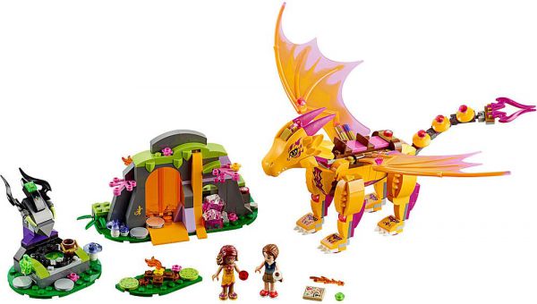 Lego 41175 Elves Лавовая пещера дракона огня