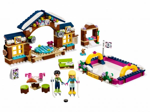 Lego 41322 Friends Горнолыжный курорт: каток