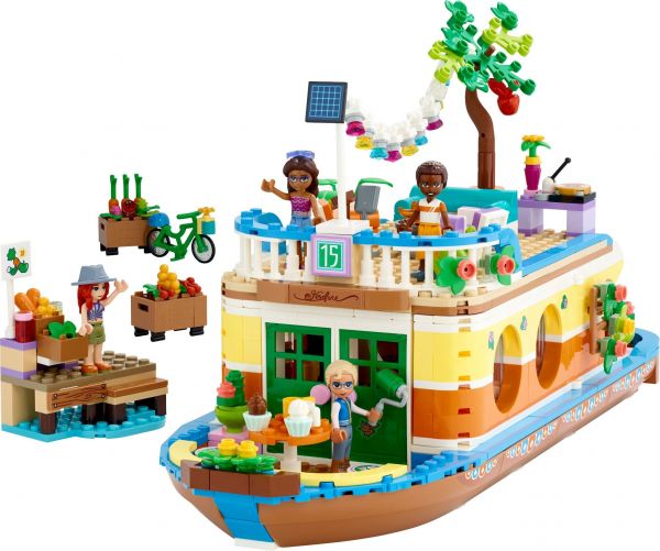 Lego 41702 Friends Плавучий дом на канале