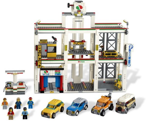 Lego 4207 City Городской Двухуровневый Гараж 
