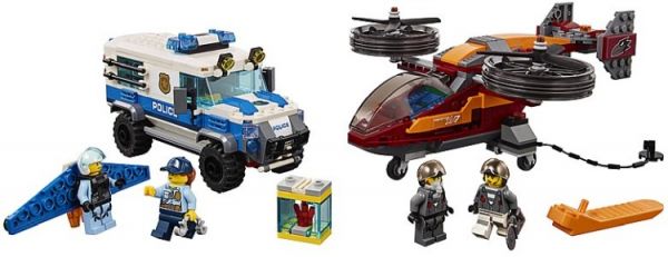 Lego 60209 City Воздушная полиция: кража бриллиантов