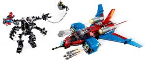 Lego 76150 Super Heroes Реактивный самолёт Человека-Паука против Робота Венома