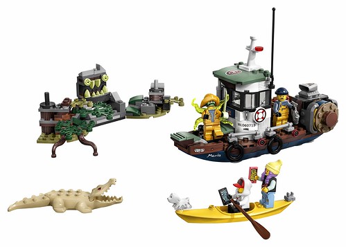 Lego 70419 Hidden Side Старый рыбацкий корабль
