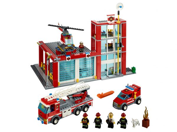 Lego 60004 City Пожарная Часть