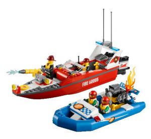 Lego 60005 City Пожарный катер