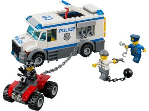 Lego 60043 City Автомобиль для перевозки заключенных