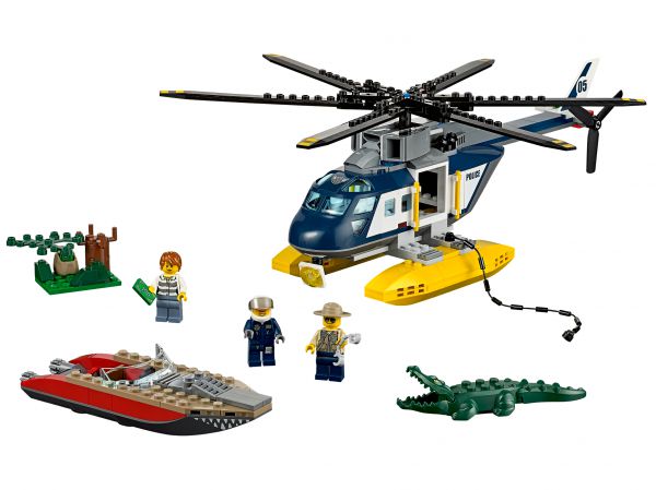 Lego 60067 City Погоня на полицейском вертолете