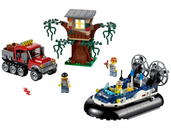 Lego 60071 City Полицейский корабль на воздушной подушке