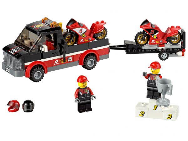 Lego 60084 City Перевозчик гоночных мотоциклов