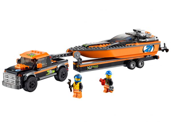 Lego 60085 City Внедорожник 4x4 с гоночным катером