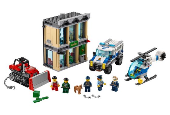Lego 60140 City Ограбление на бульдозере