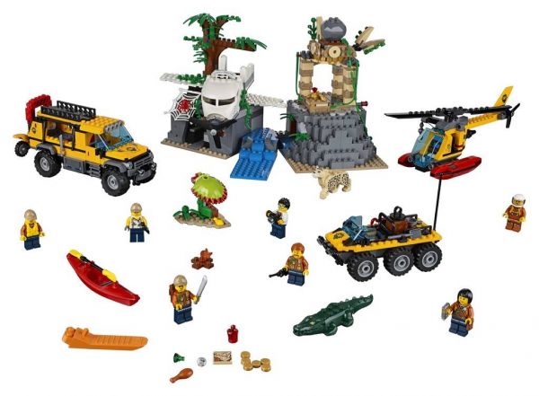 Lego 60161 City База исследователей джунглей
