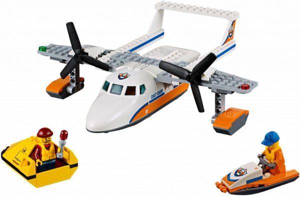 Lego 60164 City Спасательный самолет береговой охраны