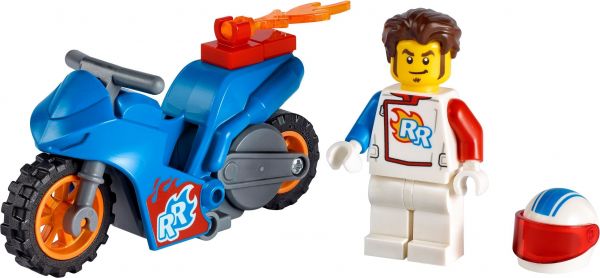 Lego 60298 City Реактивный трюковый мотоцикл