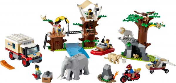 Lego 60307 City Лагерь спасателей дикой природы