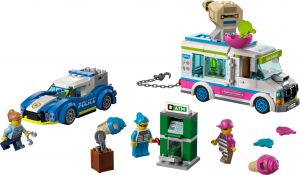 Lego 60314 City Погоня полиции за грузовиком с мороженым