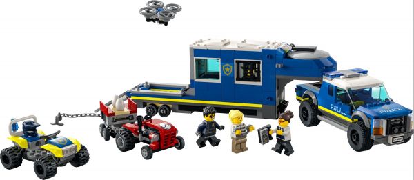 Lego 60315 City Полицейский мобильный командный трейлер