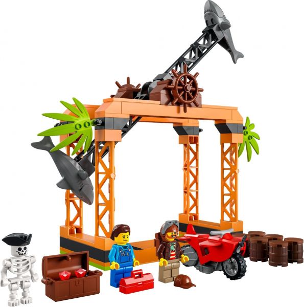 Lego 60342 City Трюковое испытание «Нападение акулы»