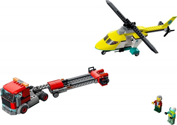 Lego 60343 City Спасательный вертолет-транспортер 