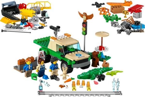 Lego 60353 City Миссия по спасению диких животных