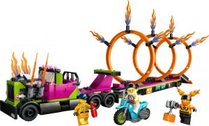 Lego 60357 City Трюковый грузовик и испытание "Огненное кольцо"