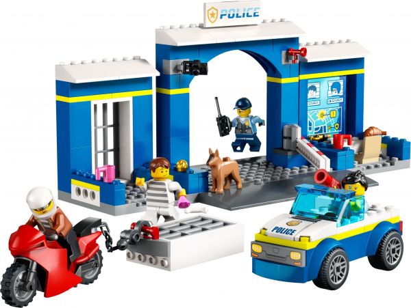 Lego 60370 City Побег из полицейского участка 