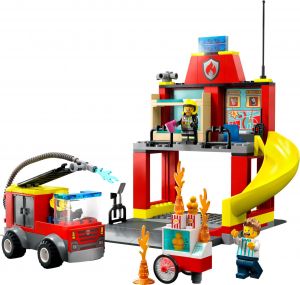 Lego 60375 City Пожарная часть и пожарная машина