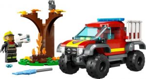 Lego 60393 City Спасательная пожарная машина 4х4