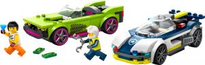 Lego 60415 City Погоня на полицейской машине за маслкаром