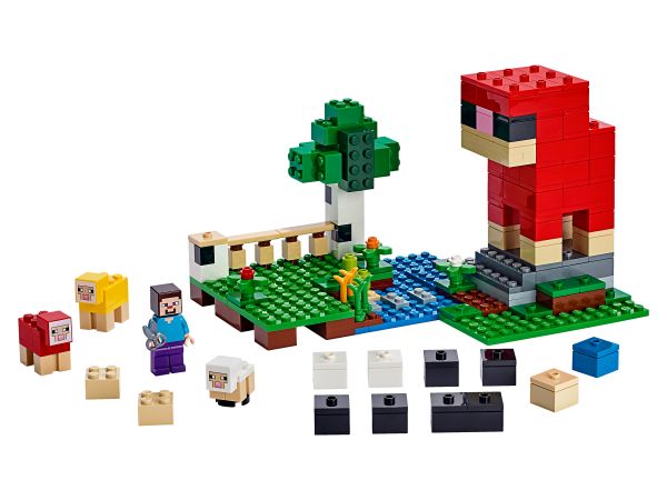 Lego 21153 Minecraft Шерстяная ферма