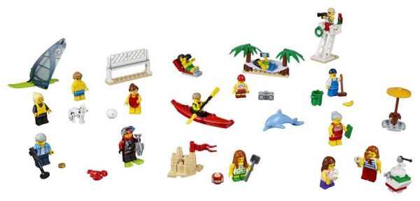 Lego 60153 City Отдых на пляже - жители LEGO CITY