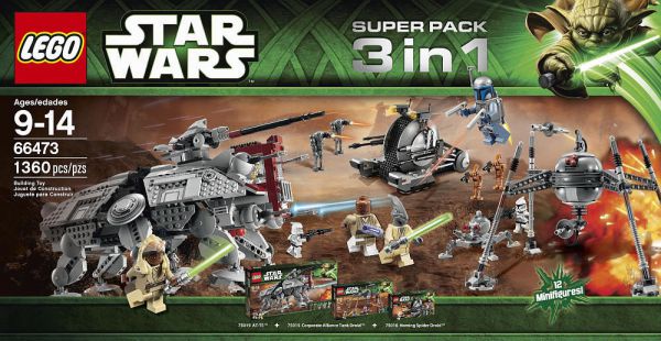 Lego 66473 Star Wars Super Pack Подарочный