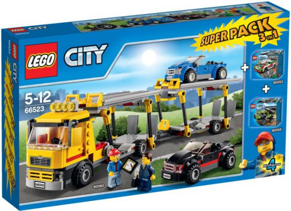 Lego 66523 City Super Pack 3 in 1
