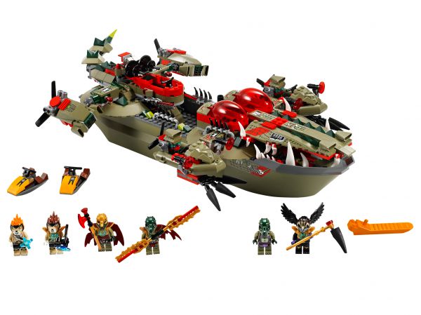 Lego 70006 Legends Of Chima Флагманский корабль Краггера 