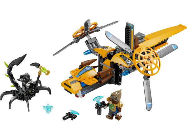 Lego 70129 Legends of Chima Двухроторный вертолёт Лавертуса