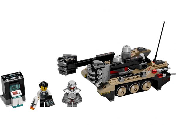 Lego 70161 Ultra Agents Проникновение гусеничного танка Тремора Tremor Track Infiltration
